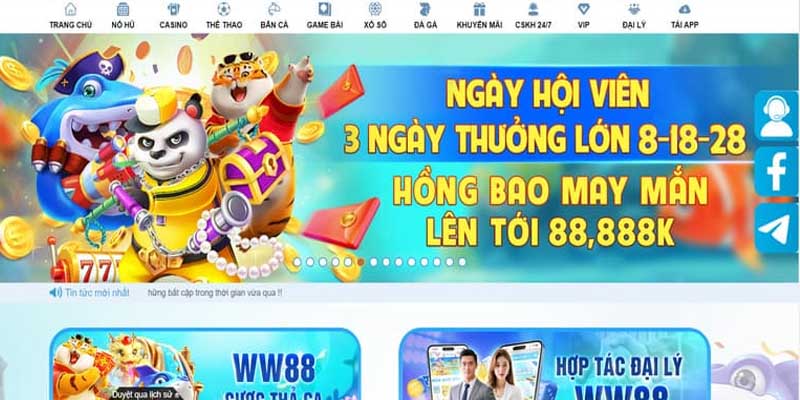 Cập nhật dữ liệu cá nhân để bảo vệ tài khoản của mình khi đăng nhập WW88