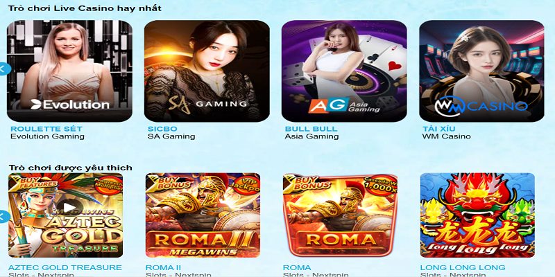 Điểm qua các sảnh game nhất định phải thử